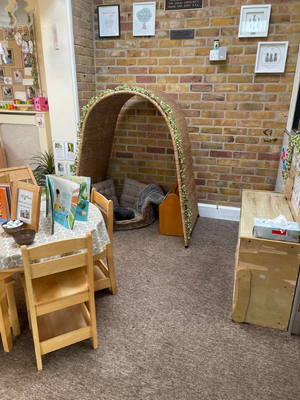 inside villagehall preschool hedge end